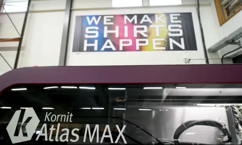 Hybris Productions Scales Licensed Apparel with Kornit Digital DTG Technology